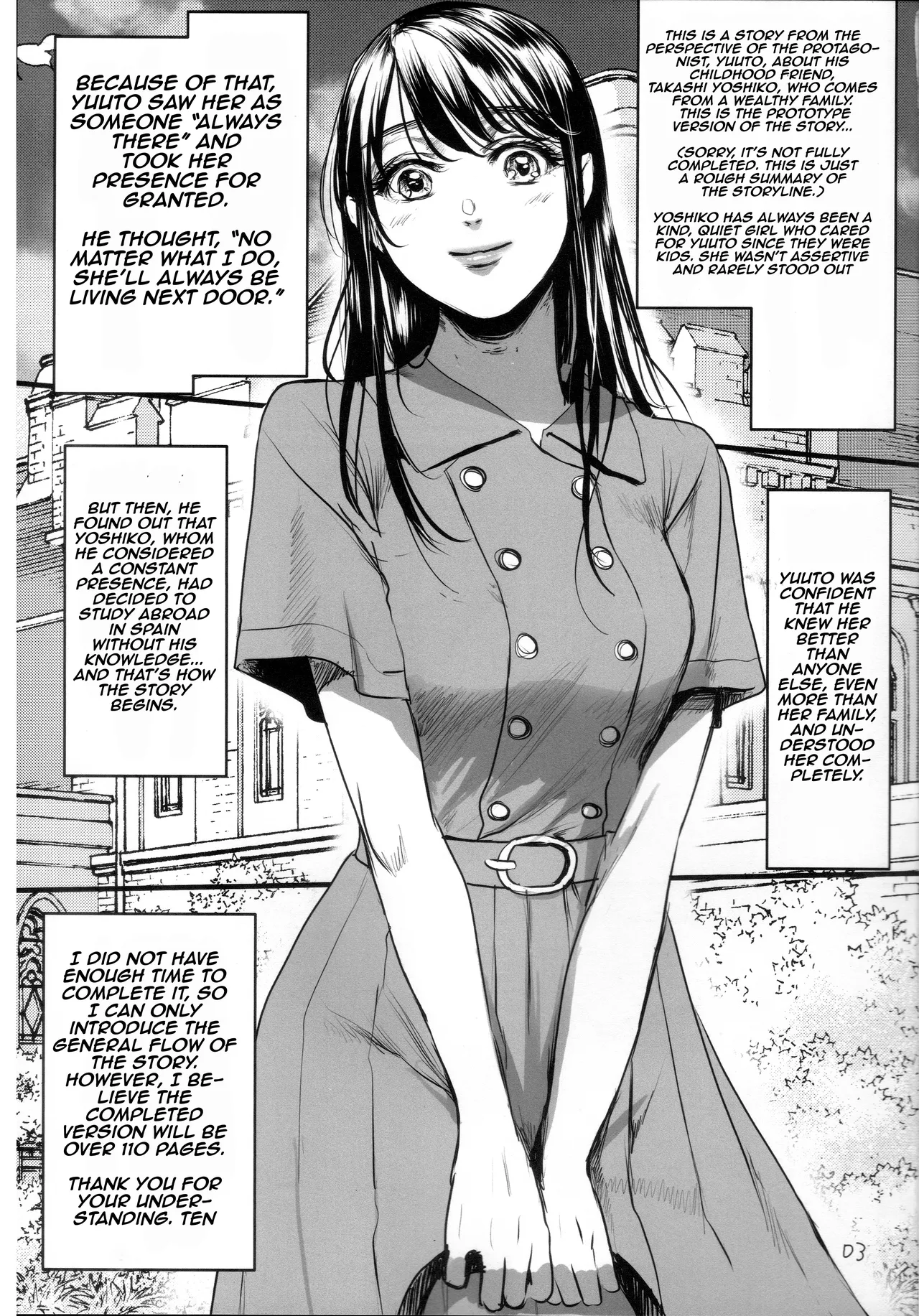 Hentai Manga Comic-She was supposed to be my Yoshiko - Temporary version-Read-2
